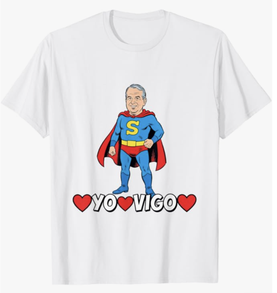 ABEL Caballero Súper Alcalde de Vigo — Camiseta