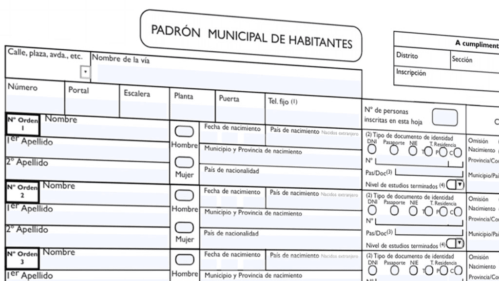 Certificado de empadronamiento online en Vigo